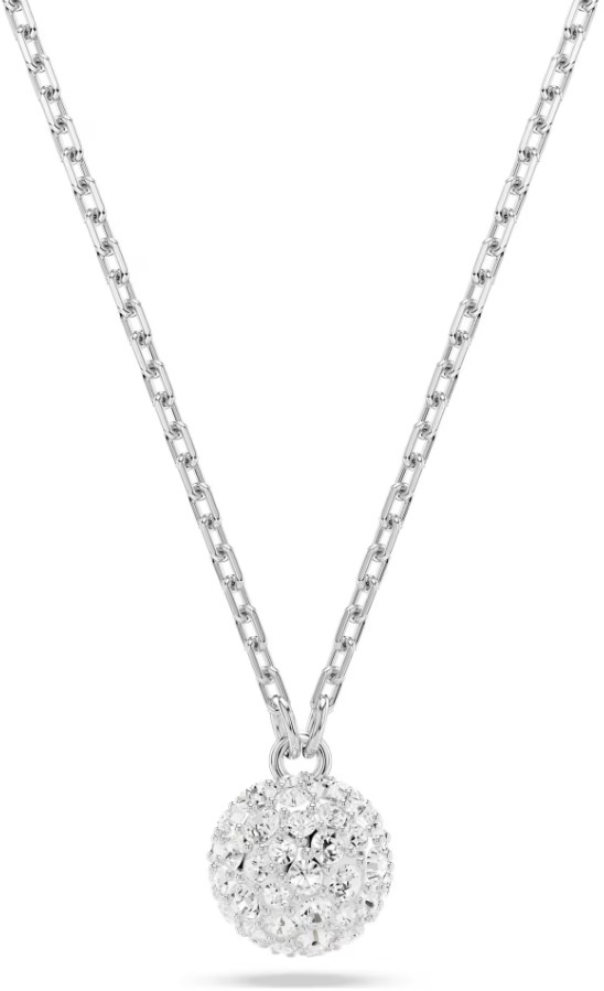 SWAROVSKI - PENDENTIF DEXTERA TAILLE RONDE, SPHÈRE, BLANC, MÉTAL RHODIÉ