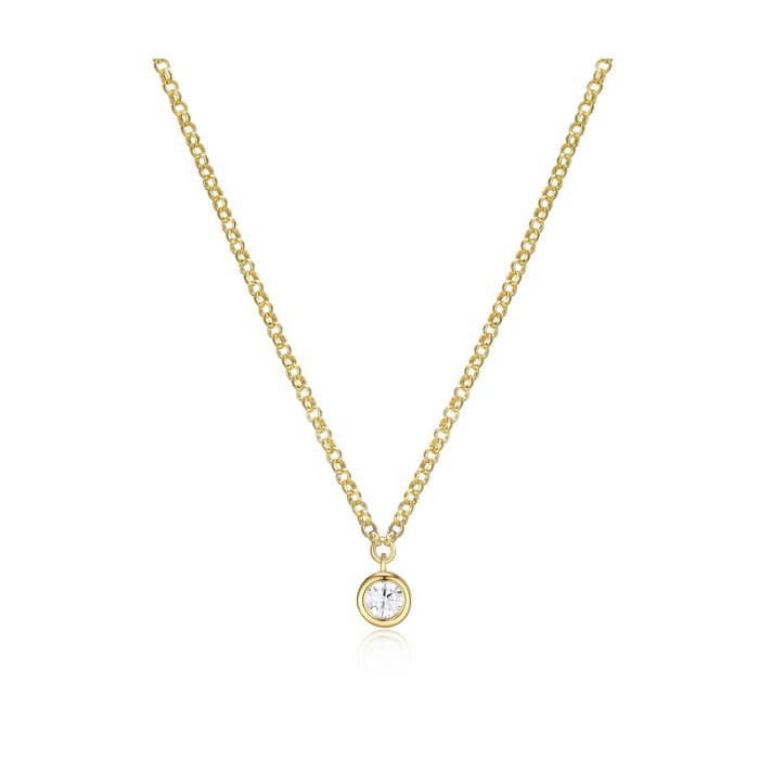 COLLIER AVEC ZIRCON - REIGN