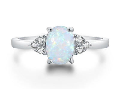 PINKALIE - BAGUE ÉMILIE OPALE GR:6