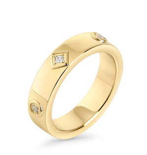MIA - BAGUE JONC DORÉ CZ GR:7