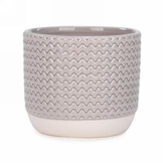 POT GRIS EN CÉRAMIQUE