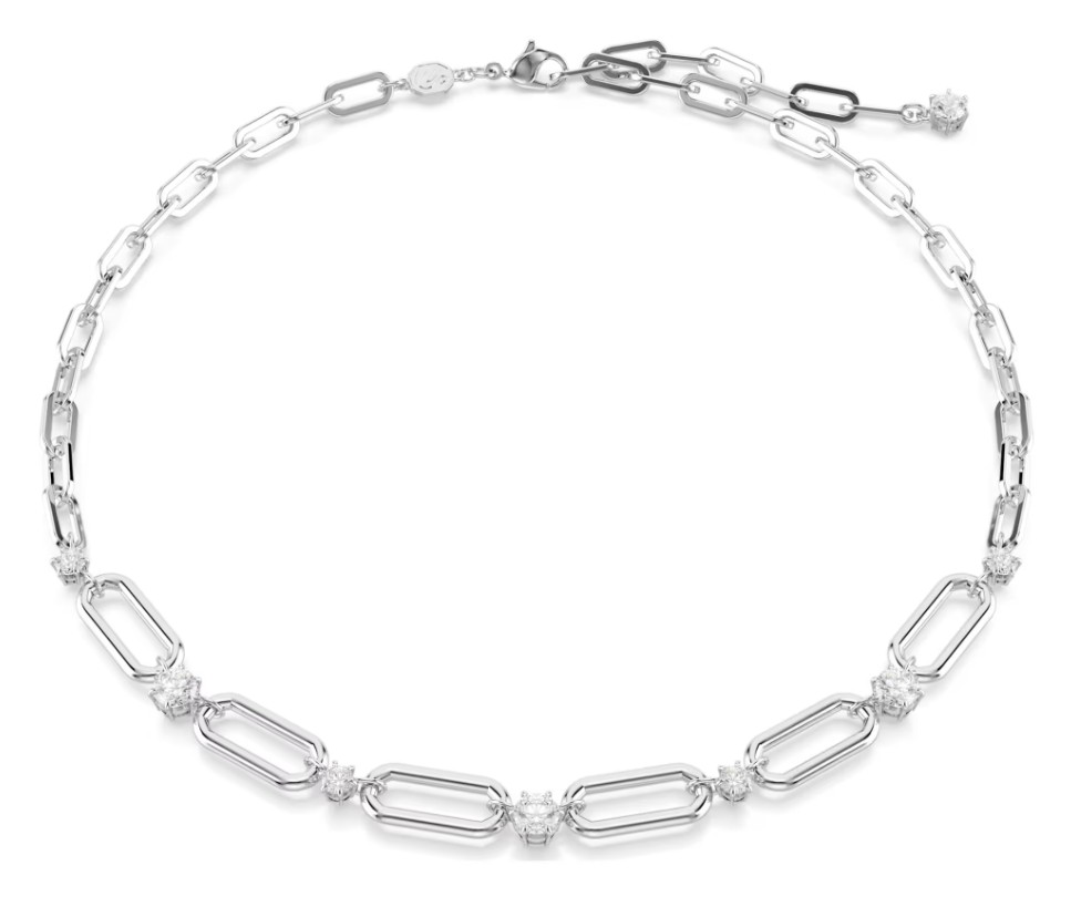 SWAROVSKI - COLLIER CONSTELLA BLANC, MÉTAL RHODIÉ