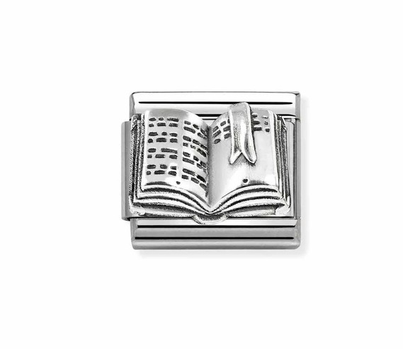 NOMINATION - LIVRE OUVERT, STAINLESS ET ARGENT 925