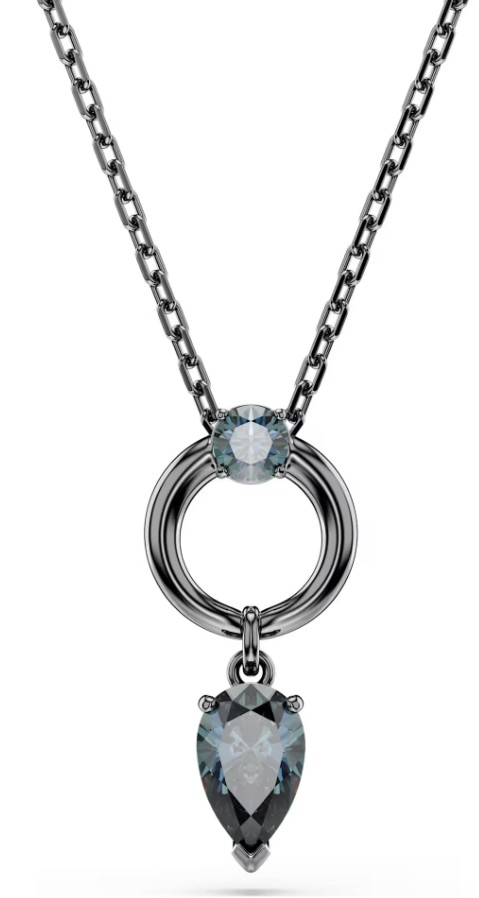 SWAROVSKI - PENDENTIF MESMERA TAILLES VARIÉES, GRIS, MÉTAL PLAQUÉ RUTHÉNIUM