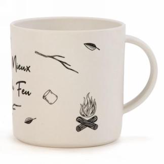 TASSE EN BAMBOU - AUTOUR DU FEU 