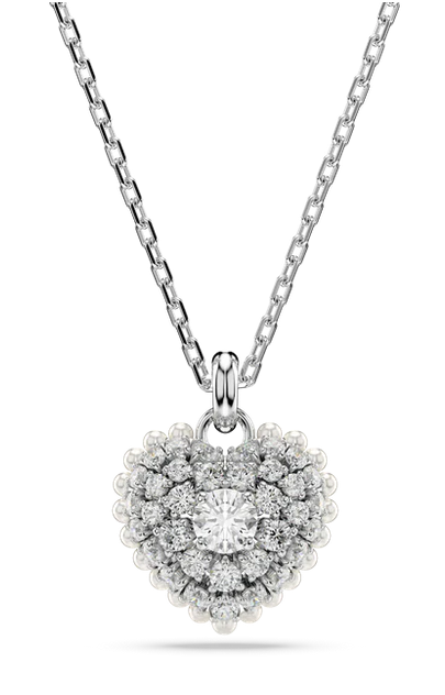 SWAROVSKI - CHAINE PENDENTIF IDYLLIA AVEC UN COEUR ARGENT