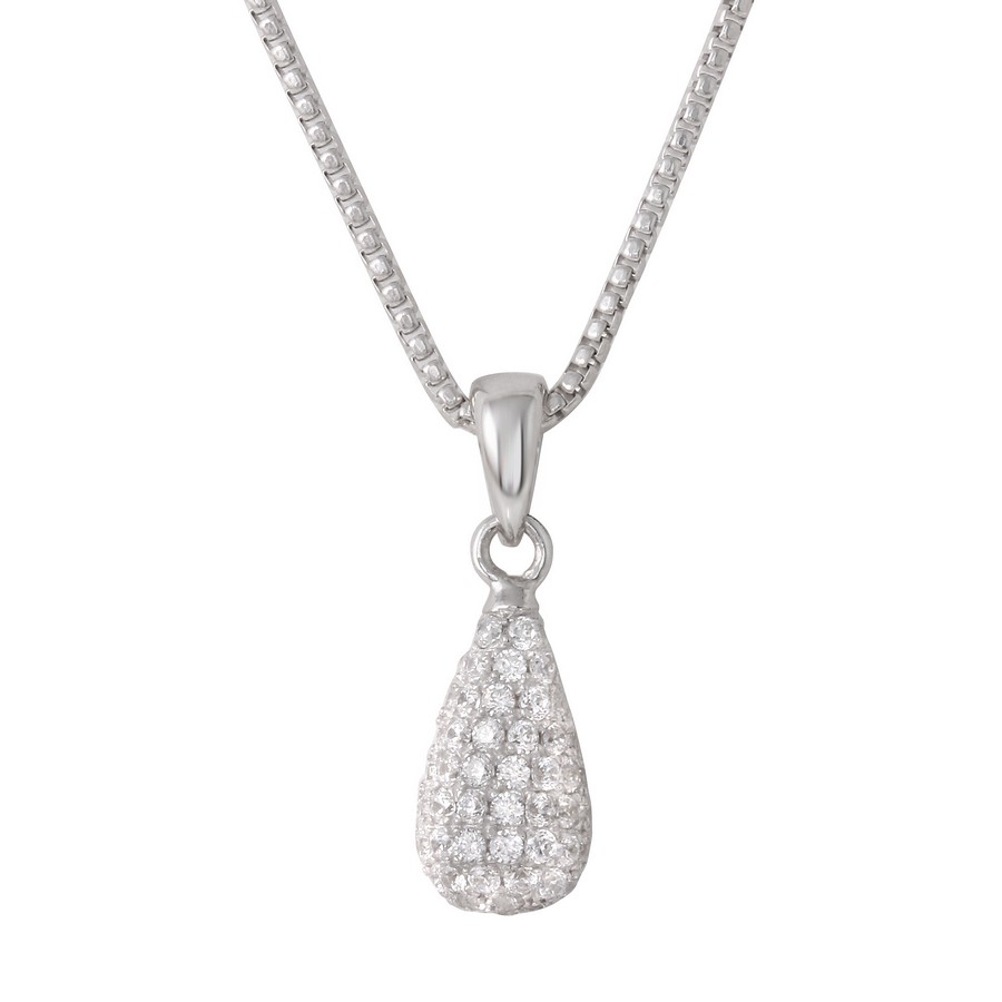 CHARLES GARNIER - COLLIER GOUTTE PAVÉE SCINTILLANTE 