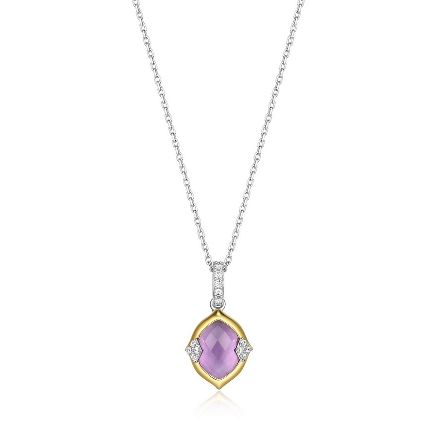 CHARLES GARNIER - PENDENTIF ÉLÉGANT AMÉTHYSTE