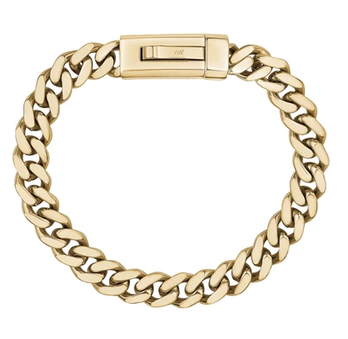 ARZ STEEL - BRACELET OR STEEL GRANDEUR:8.5