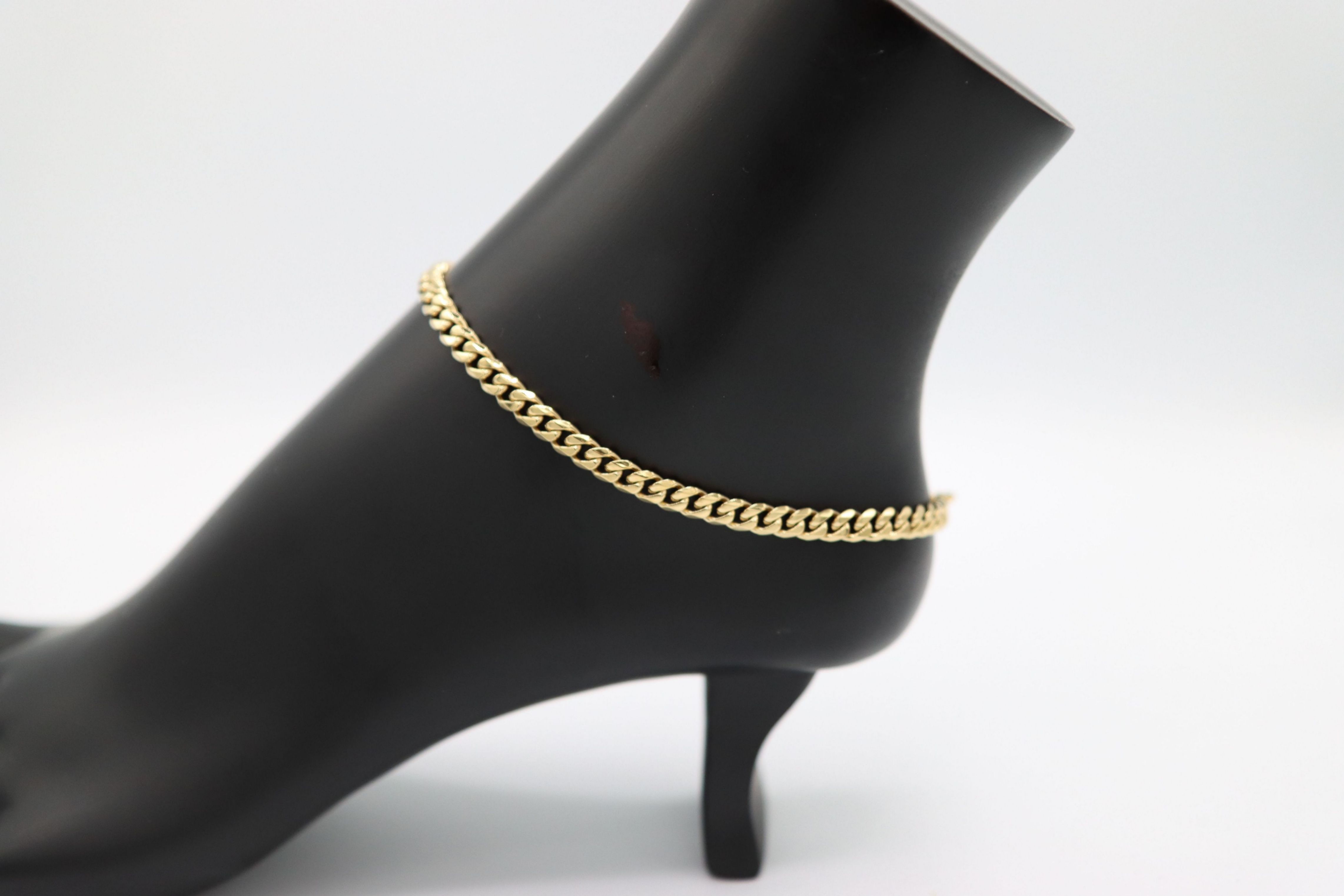 CHAINE DE CHEVILLE À MAILLE GOURMETTE - ITALGEM