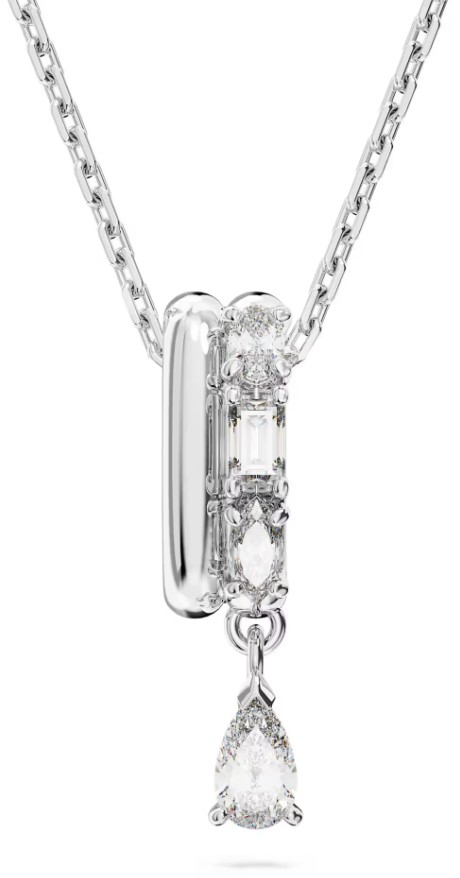 SWAROVSKI - PENDENTIF DEXTERA TAILLES VARIÉES, BLANC, MÉTAL RHODIÉ