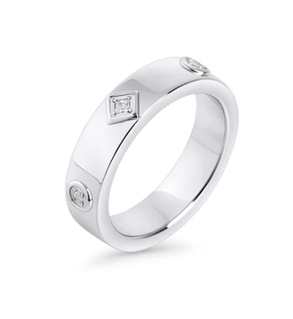 MIA - BAGUE JONC ARGENT CZ GR:6