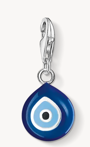 THOMAS SABO - PENDENTIF CHARM OEIL BLEU
