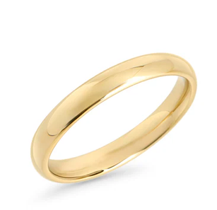 MIA - BAGUE JONC DORÉ GR:8
