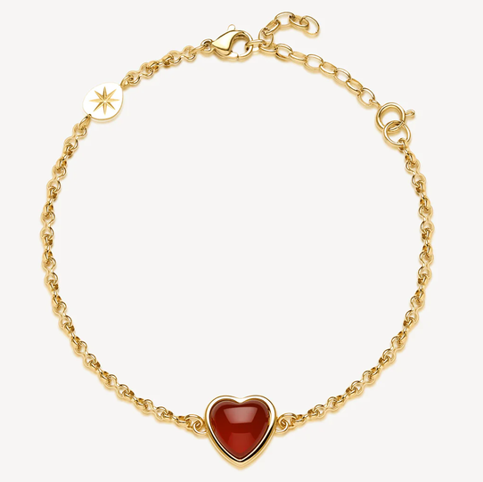 BROSWAY - BRACELET OR COEUR ROUGE