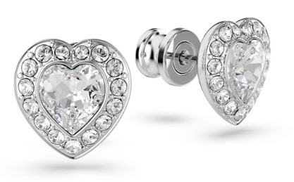 SWAROVSKI - BOUCLES D'OREILLES COEUR