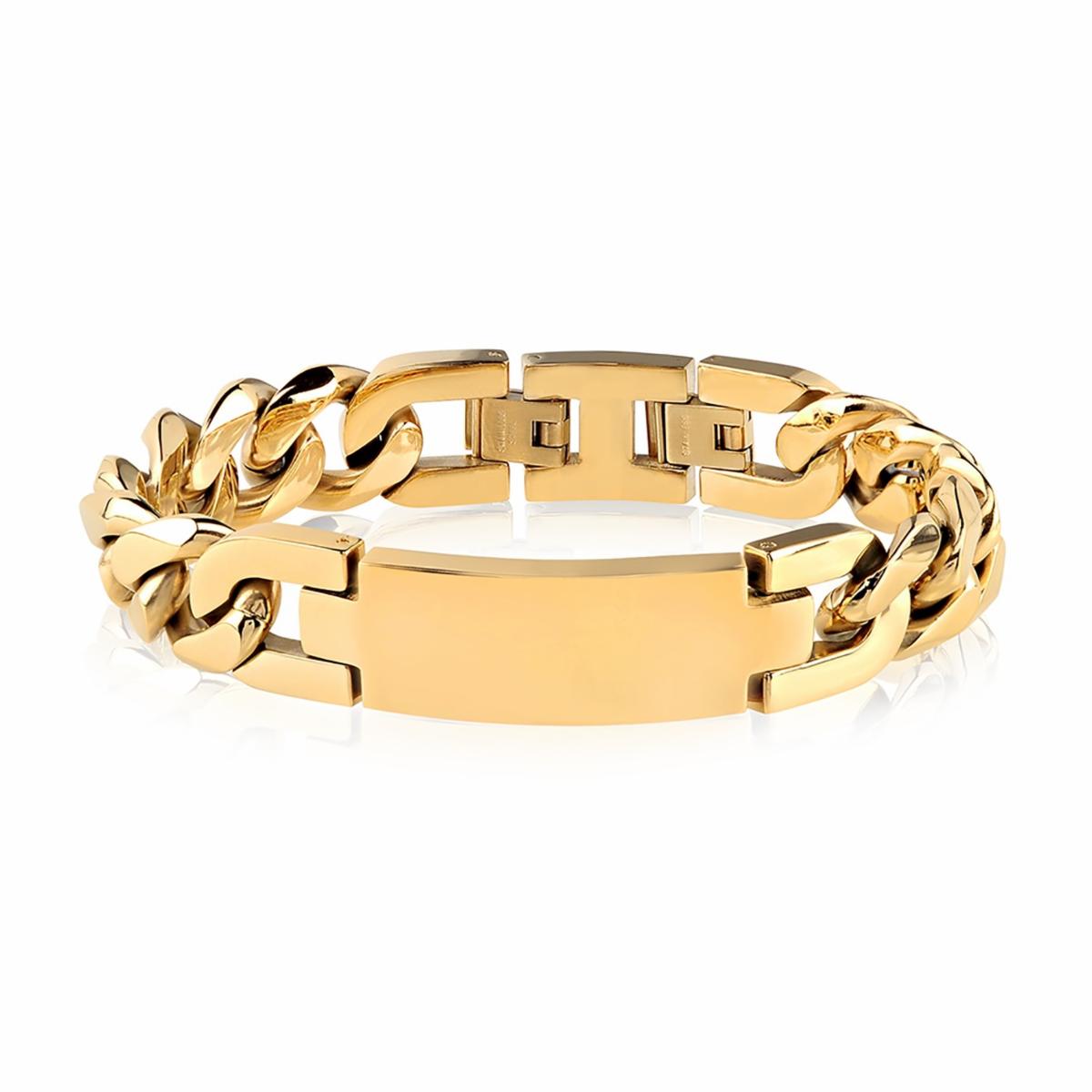 BRACELET PLAQUE IDENTITÉ ARZ STEEL 
