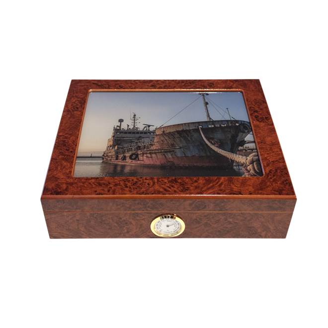 HUMIDOR VITRÉ POUR 25 CIGARES