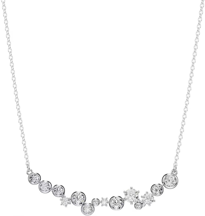 SWAROVSKI - COLLIER CONSTELLA TAILLES VARIÉES, BLANC RHODIÉ