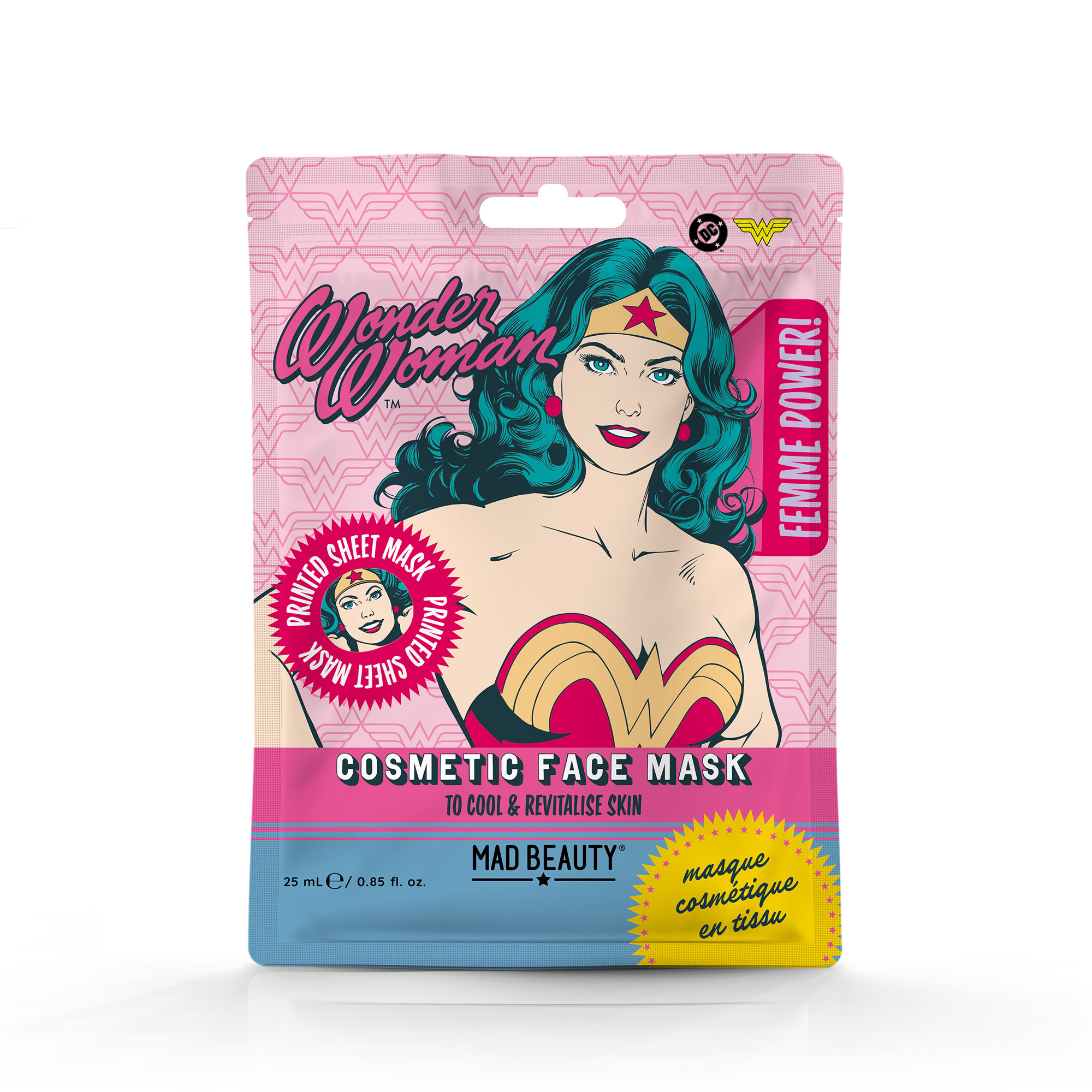 MAD BEAUTY - DC WONDER WOMAN MASQUE POUR LE VISAGE