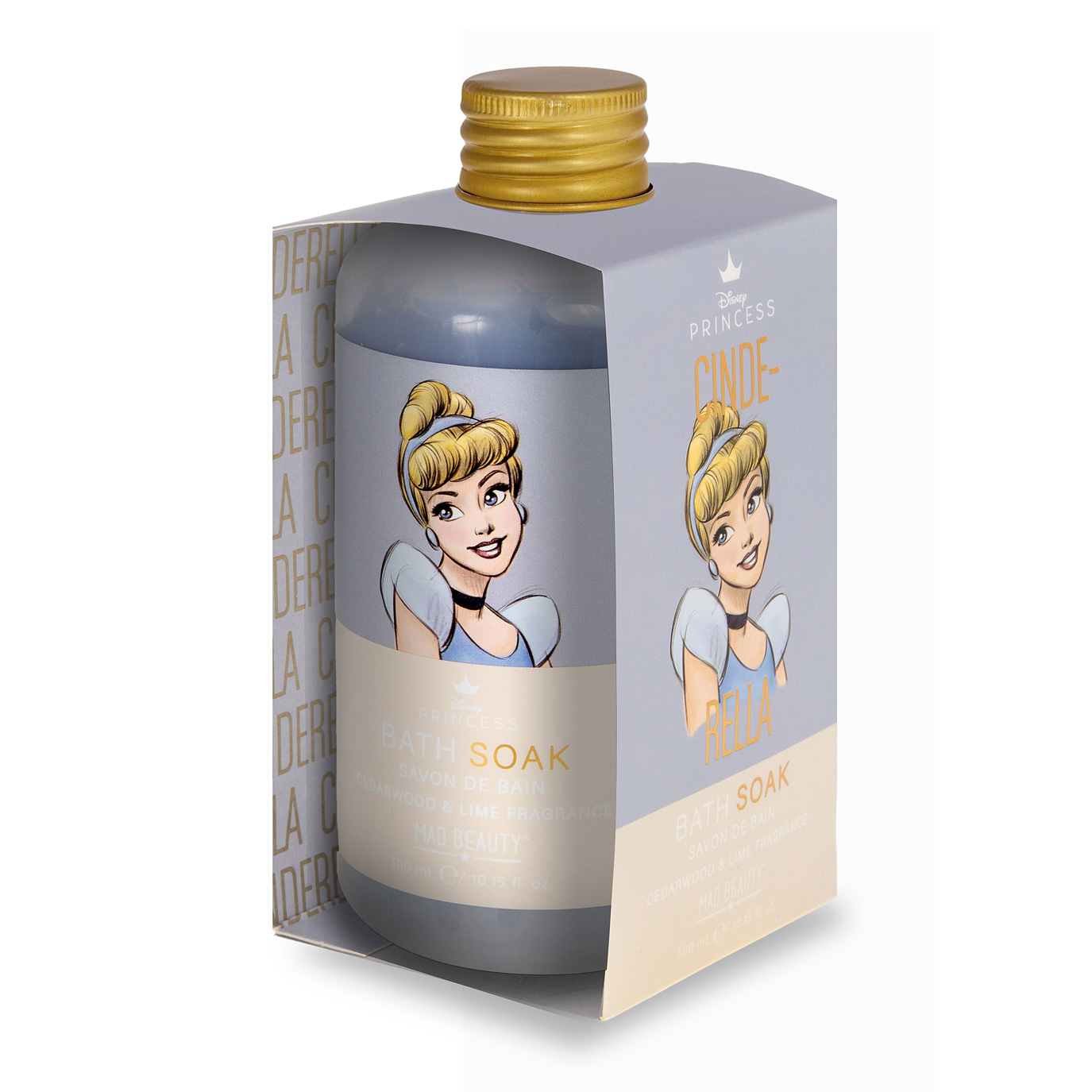 MAD BEAUTY - PRINCESSE CENDRILLON SAVON POUR LE BAIN