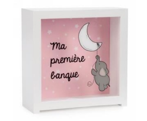 TIRELIRE - MA PREMIÈRE BANQUE EN ROSE