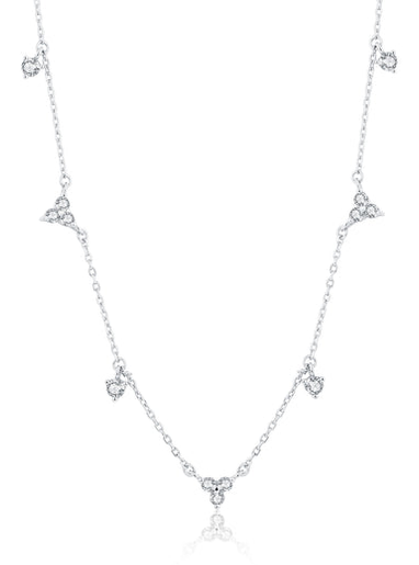 PINKALIE - COLLIER JASMINE CZ RHODIUM