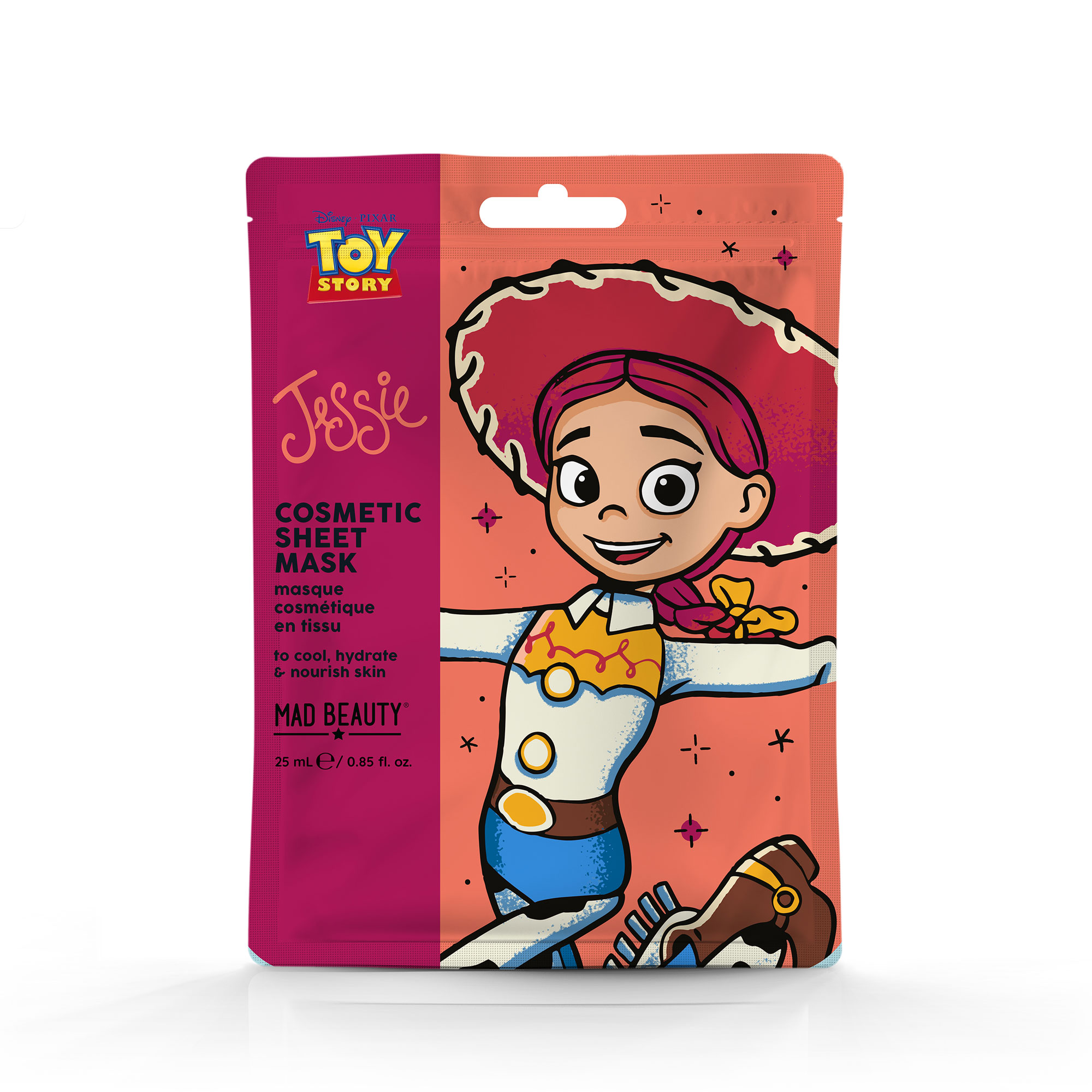 MAD BEAUTY - DISNEY PIXAR TOY STORY JESSIE MASQUE POUR LE VISAGE