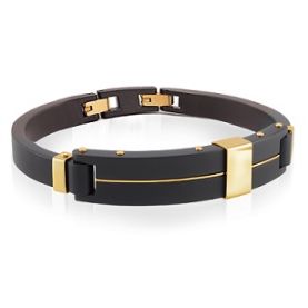 BRACELET ACIER FORGÉ NOIR