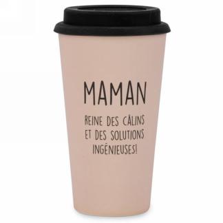 TASSE VOYAGE EN BAMBOU - MAMAN