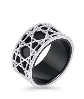 MIA - BAGUE AUDACIEUSE NOIRE