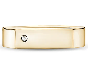ARZ STEEL - BAGUE INOX OR CZ GR:7