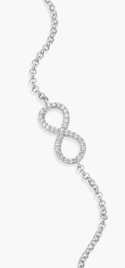 MONTE LUNA - BRACELET ARGENT INFINI