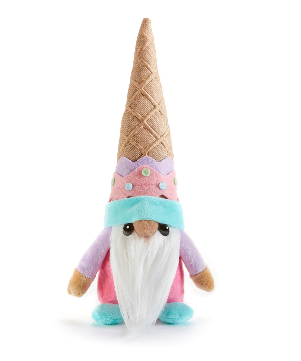 PELUCHE GNOME CORNET DE CRÈME GLACÉ - SPRINKLES