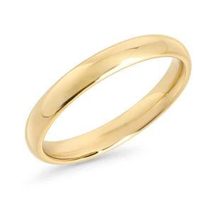 MIA - BAGUE JONC DORÉ GR:5 