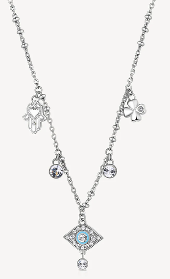 BROSWAY - CHAINE PENDENTIF OEIL CZ