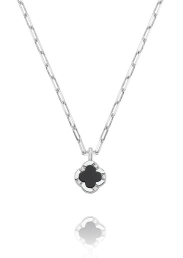 CHARLES GARNIER - COLLIER PENDENTIF TRÈFLE