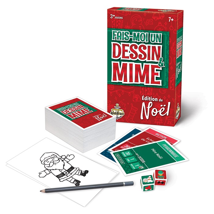 FAIS-MOI UN DESSIN ET MIME - ÉDITIONS DE NOËL
