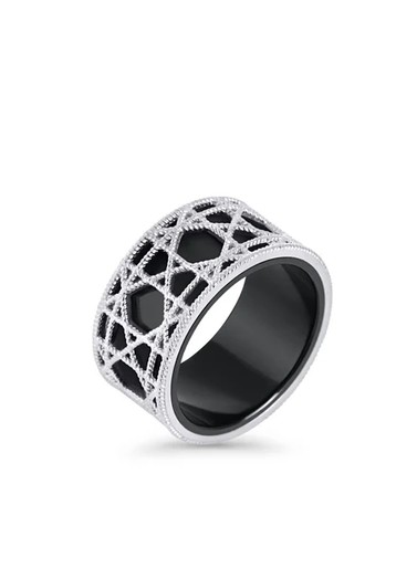 MIA - BAGUE ARGENT GR:8
