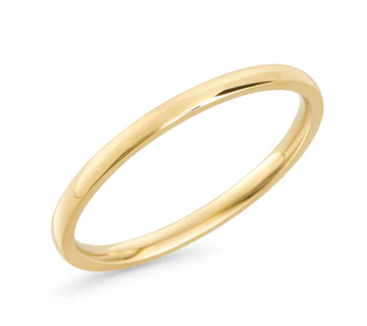 MIA - BAGUE JONC MINCE DORÉ GR:5