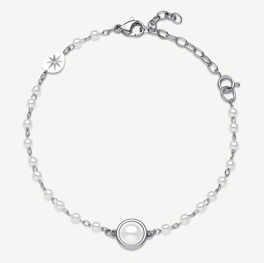 BROSWAY - BRACELET ARGENT ET PERLE