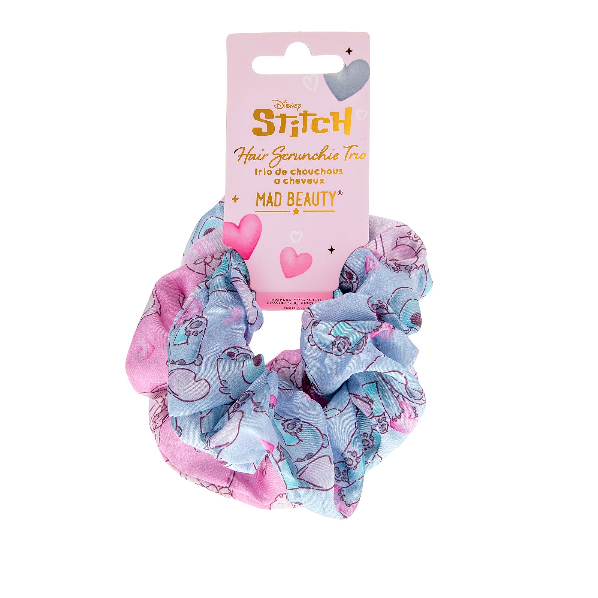 MAD BEAUTY - STITCH 3 CHOUCHOUS POUR LES CHEVEUX 