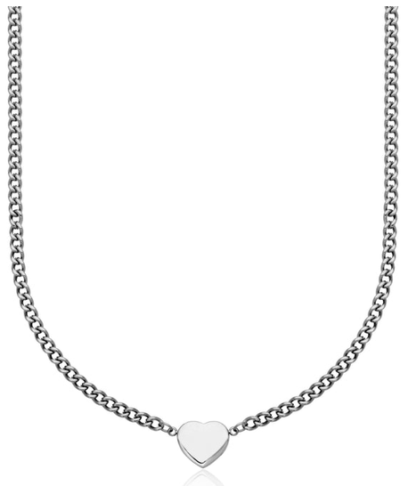 STEELX - CHAINE PLAQUÉ OR COEUR