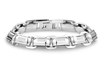 ARZ STEEL - BRACELET A LIAISON EN PIERRE GRANDEUR:8
