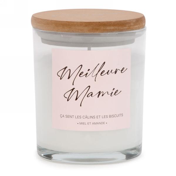 CHANDELLE PARFUMÉE EN VERRE - MEILLEURE MAMIE