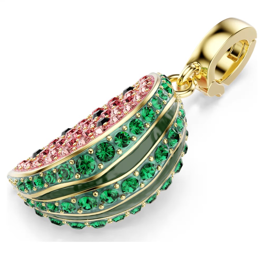 SWAROVSKI - PENDENTIF CHARM IDYLLIA,&nbsp; MELON D'EAU&nbsp;