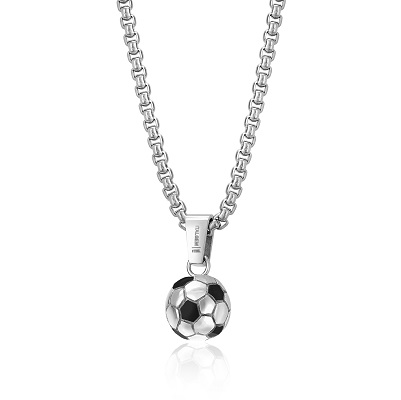 COLLIER AVEC PENDENTIF BALLON DE SOCCER 