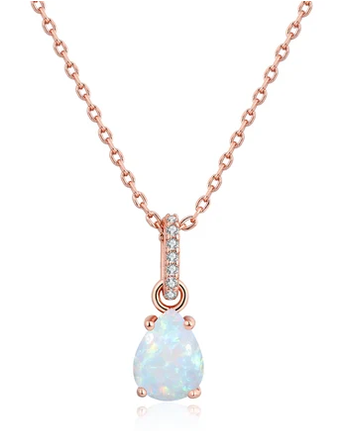 PINKALIE - COLLIER AMELIA OPALE 