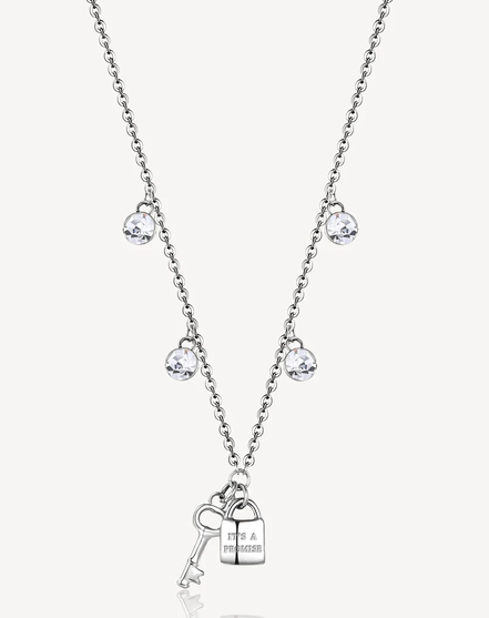BROSWAY - CHAINE ARGENT CLÉ/CADENA CZ