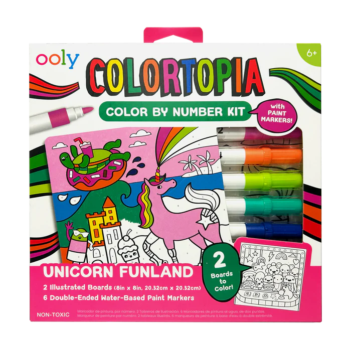 OOLY - COLORIAGE LICORNE